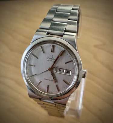 【名品・レア】OMEGA Geneve Cal.1012 Omega Geneve Cal.1012 Overhaul Vintage Date Gold Automatic