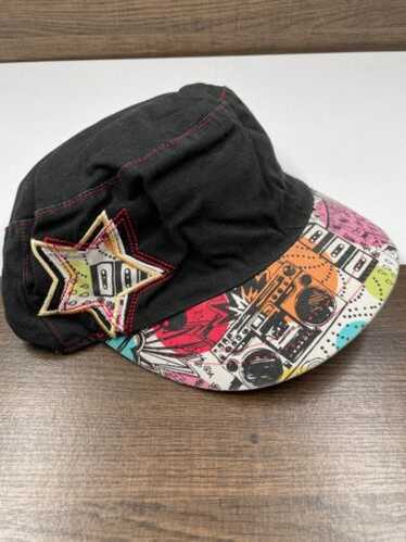 Retro Boombox Cadet Style 80s Theme Hat Music Cass