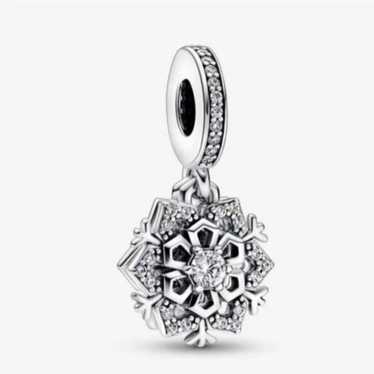 Pandora Sparkling Snowflake Dangle Charm