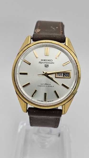 【稼働美品】SEIKO 5 SPORTSMATIC 6619-8050 自動巻き 1965 Seiko Sportsmatic 5 6619-8050 – TokeiMedic
