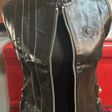 Gianni versace vintage leather vest - Gem