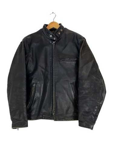 ジャケット・アウター schott single riders leather jacket 641_BLK_MOD_OPN1.jpg