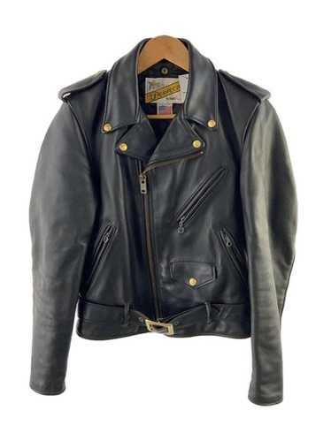 【米国製】Schott レザー ライダースジャケット 黒 34 ホーウィンクロム 米国製】Schott レザージャケット 黒 L カーコート 牛革 本革