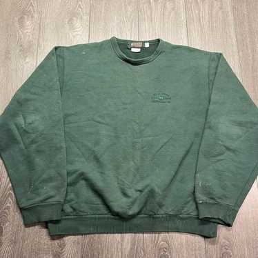 Vintage Adidas Sweatshirt Devils Toenail Kayak Ocean Waves