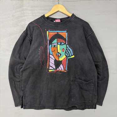 Vintage picasso art sweatshirt - Gem