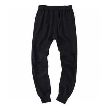 パンツ HAIDER ACKERMANN biker sweat BLACK HAIDER ACKERMANN BIKER SWEAT PANTS
