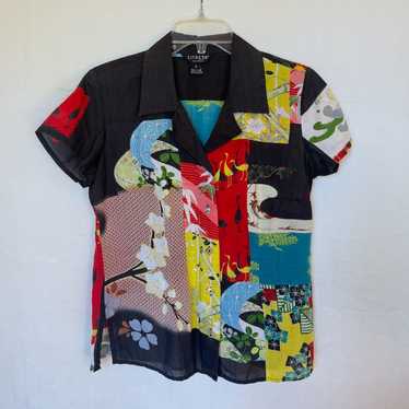 新品タグ付き CITRON Santa Monica 総柄 シャツ サイズ0X