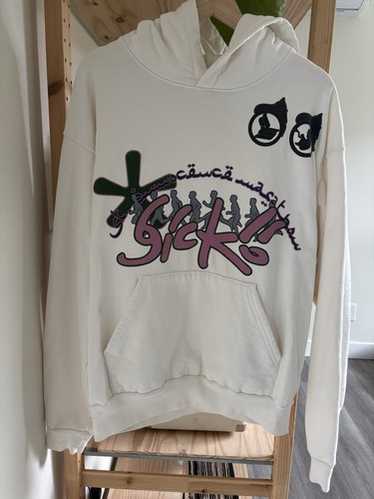 スウェット・トレーナー Sicko \"Born From Pain\" hoodie White 楽天市場】SICKO - Born From Pain シッコ プルオーバーパーカー