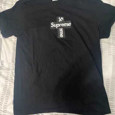 【SUPREME】20AW Cross Box Logo Tee Black Buy Supreme Cross Box Logo Tee 'Black' - FW20T25 BLACK | GOAT