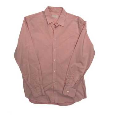 PRADA 2008 ストレッチ半袖シャツ ピンク プラダ PRADA PRADA シャツ P497GR 14JW 長袖 ロゴ刺繍 （F0028
