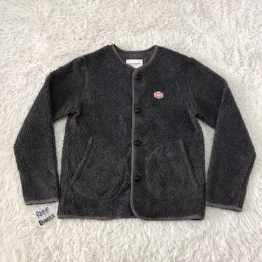 VINCENT ET MIREILLE
ヴァンソン・エ・ミレイユ　ボアジャケット vincent et mireille | half-zip sweater - md grey – stuf|f
