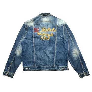 ジャケット・アウター TRUE RELIGION Jimmy 1971 western jacket NWT True Religion Denim Jacket Jimmy 1971 Western Mens XXL