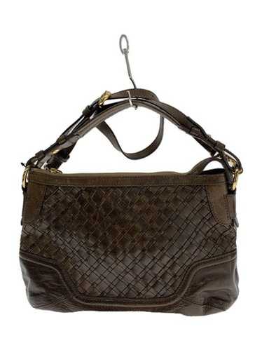 SAZABY bag leather BRW - Gem