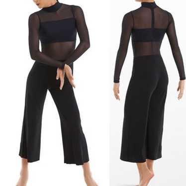 WEISSMAN Balera Dance Costume black Culotte Unita… - image 1