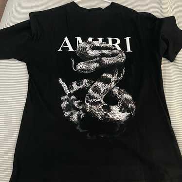 【関税込・国内発送】AMIRI SNAKE TEE BLACK AMIRI Snake T-shirt | Black | FARFETCH