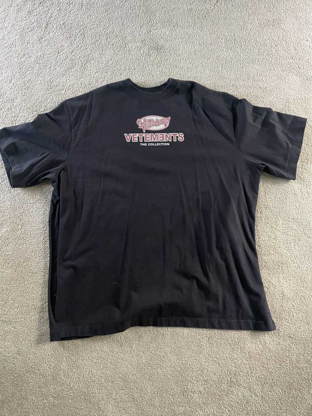 Vetements Vetements S/S 2018 Oversized Split Side Graffiti T-Shirt