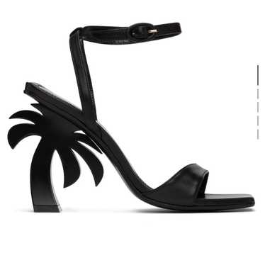 Palm Angels Heeled Black Palm Tree Heels