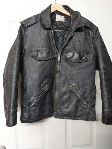 70s 80s Taylors leatherwear policeman 36