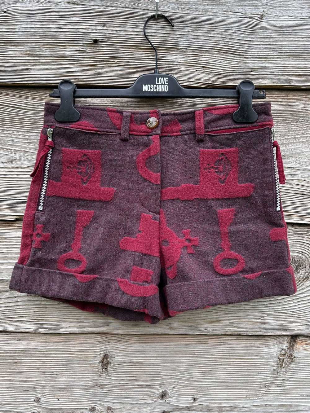 Vivienne Westwood Vivienne Westwood Red Label Wool Allover Key Shorts