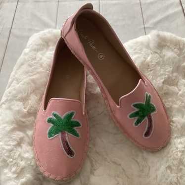 Pink Palm Tree Espadrilles