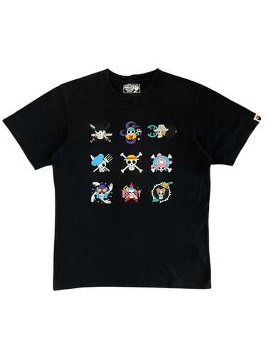 Pirate Store Limited BAPE × one piece Zoro T-shirt Black A