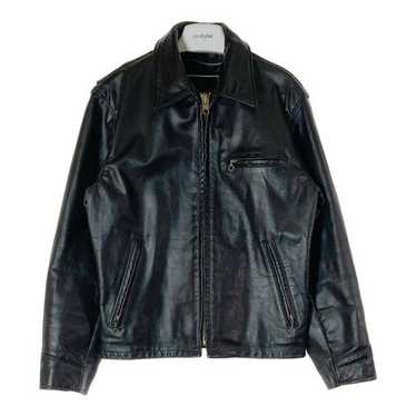 Schott size40 a-2ライダース茶ＡＴ101 schott AT101 40 ライダースジャケット レザージャケット