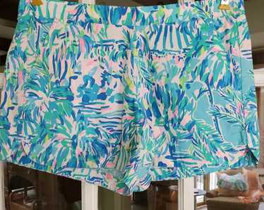 Lilly Pulitzer Ocean View Short Blue Ibiza Cabana 