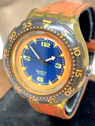swatch 夜光 デッドストック scuba ダイバー 90年代 美品 Vintage 1990s swatch scuba - Gem