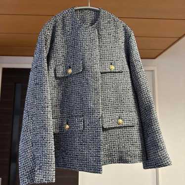 【CLANE/クラネ】NO Collar TWEED JACKET CLANE（クラネ）の「【CLANE/クラネ】NO COLOR TWEED JACKET
