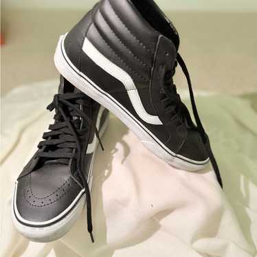Vans Sk8-Hi 黒/白 グレッグ ガリンスキー デザイン - メルカリ