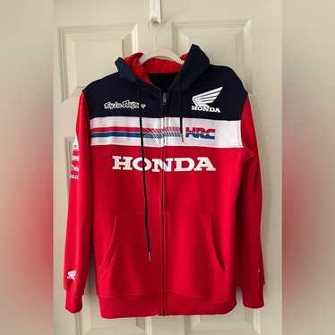 Troy lee designs×HONDA RACING team hoodie Size L [VG