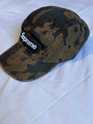 Supreme Grid Camo Camp Cap オリーブ 14ss Supreme camo camp cap - Gem
