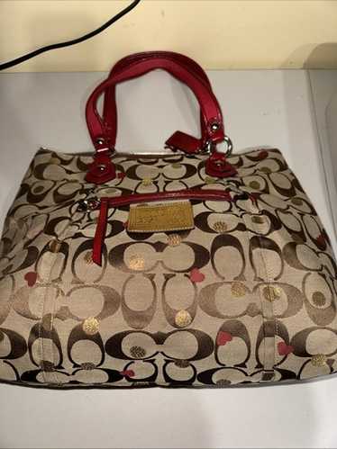 最新情報 poppy heart Coach tote Gem - コーチ