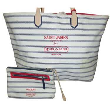 COACH SAINT JAMES トートバッグ 赤紺　新品未使用！ Coach saint james coach - Gem