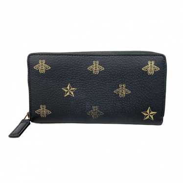 グッチ / GUCCI BEE STAR コンパクトウォレット 黒 495053