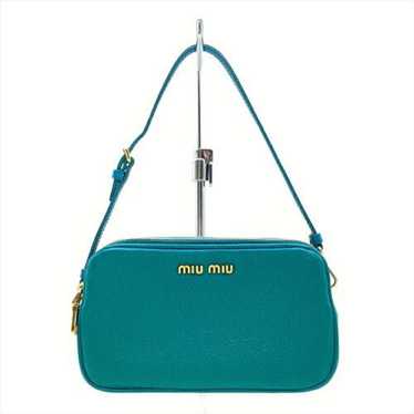 バッグ Special! 00s miu miu Turquoise Studs Bag 1887_miumiu_blue_crossbody_bag.jpg