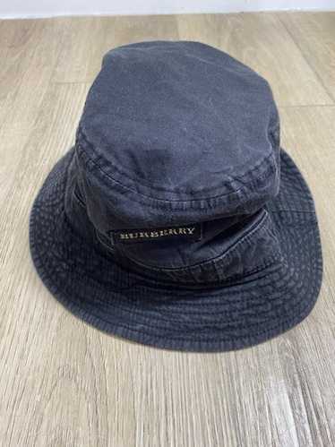 BURBERRY GOLF コーデュロイ バケットハット ブラック バーバリー BURBERRY 8044081 帽子 メンズ レディース