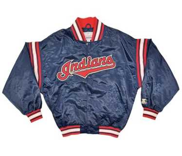 Cleveland Indians レザージャケット M 楽天市場】90年代 スターター Starter MLB CLEVELAND INDIANS