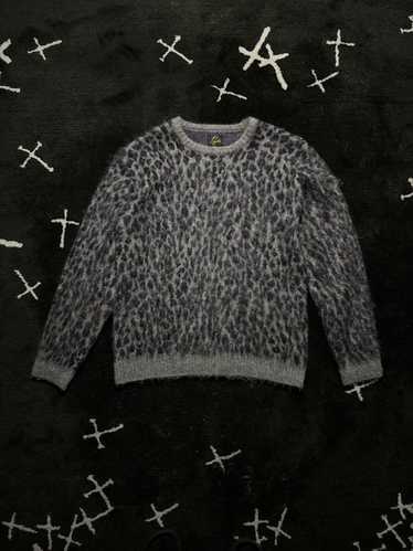 Needles leopard mohair sweater - Gem