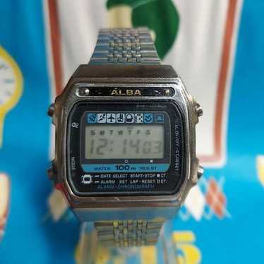 希少 SEIKO アルバ クォーツ 腕時計 ヴィンテージ アンティーク デジタル 希少 SEIKO アルバ クォーツ 腕時計 ヴィンテージ アンティーク