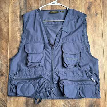 【レア】Timberland WEATHERGEAR FISHING VEST Vtg Timberland Weathergear Men's Outdoor Fishing Utility