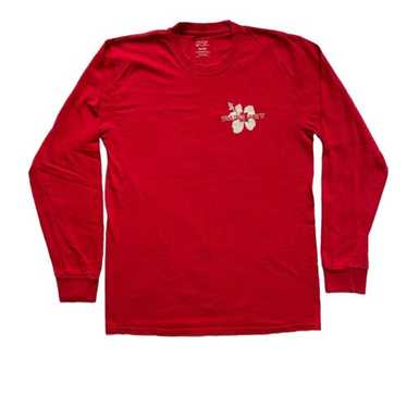 Trader Joe’s Crew Issue Shirt M Hibiscus Flower Lo
