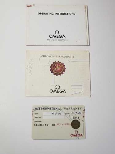 OMEGA オメガ 保証書 INTERNATIONAL WARRANTY Omega Watch International Warranty Card, Stones Certificate