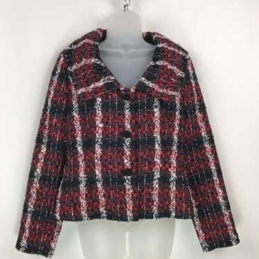 Doncaster Collection Womens Jacket Red Black Blue 