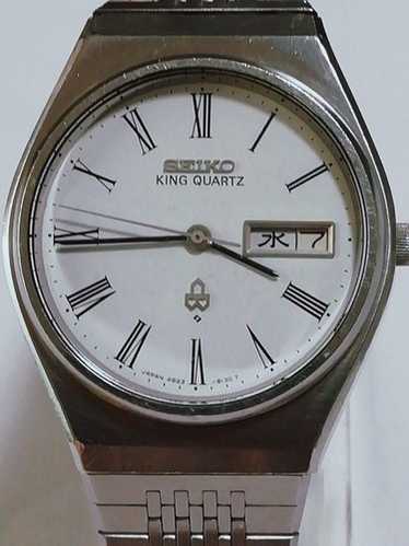 Green　セイコー　キングクォーツ　4823-8130　ヴィンテージ Seiko King Quartz 4823-8130 Used Quartz Mens Authentic Watch