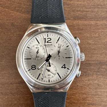 ⭐近日取下⭐Swatch IRONY クロノグラフ　AD1999 シルバー New swatch watch irony - Gem