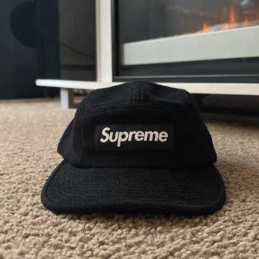 DV6011C Supreme 帽子 Wool camp cap ブラック Supreme wool hat - Gem