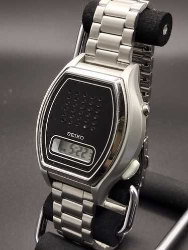 SEIKOセイコーA862-00A0音声 腕時計 ディーバックル新品電池 SEIKOセイコーA862-00A0音声 腕時計 ディーバックル新品電池