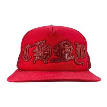 Trucker hat chrome hearts red - Gem