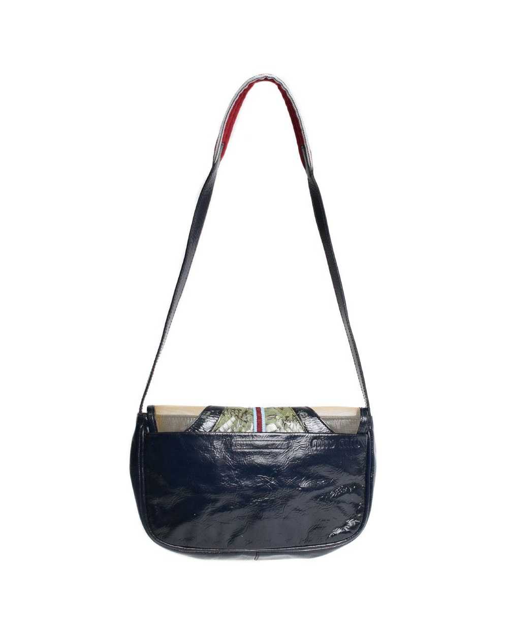 Miu Miu Miu Miu S/S2000 Snakeskin/Mesh Bag - image 4